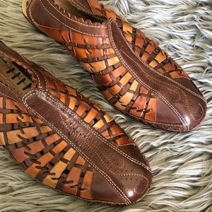 PIKOLINOS Woven Slingback Sandals